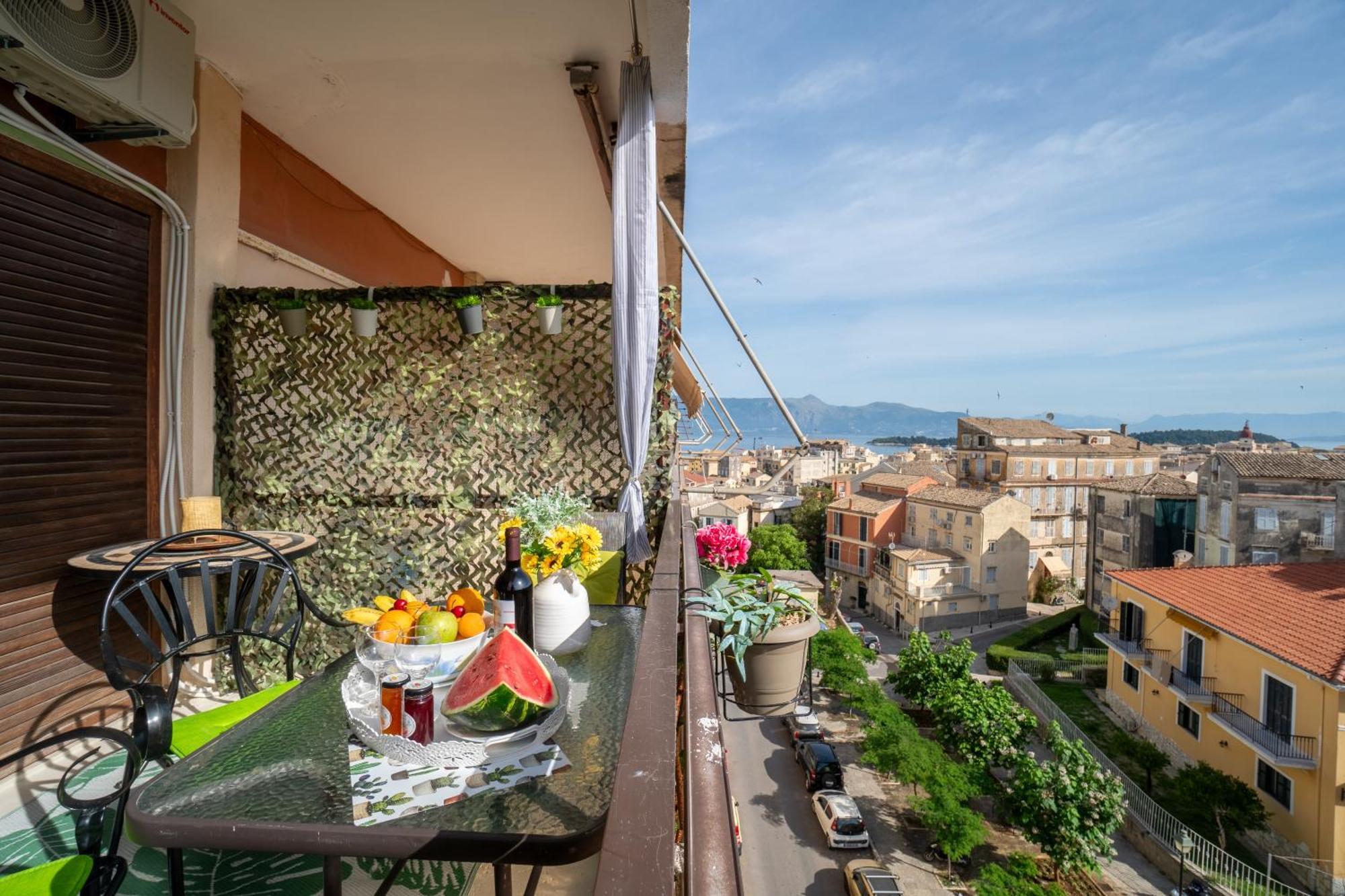 Corfu Panoramic View All The City 외부 사진
