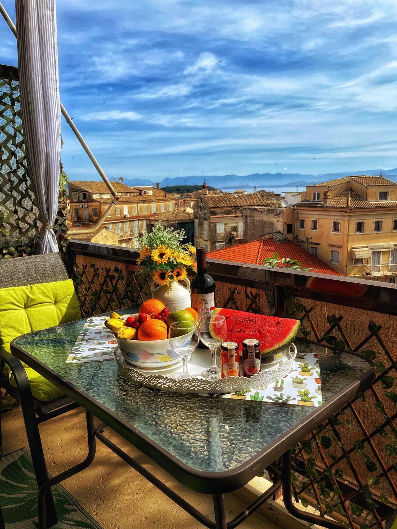 Corfu Panoramic View All The City 외부 사진