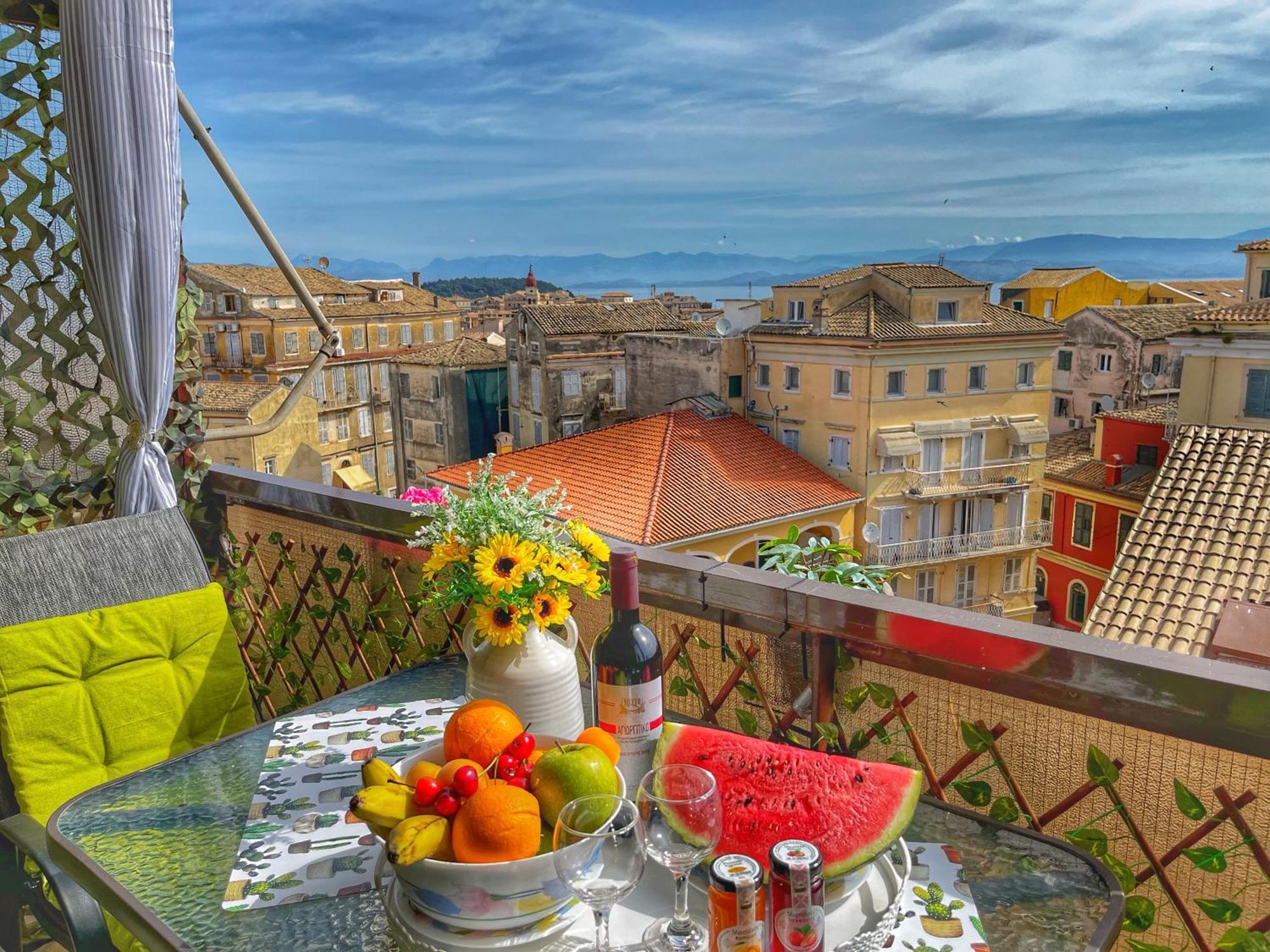 Corfu Panoramic View All The City 외부 사진